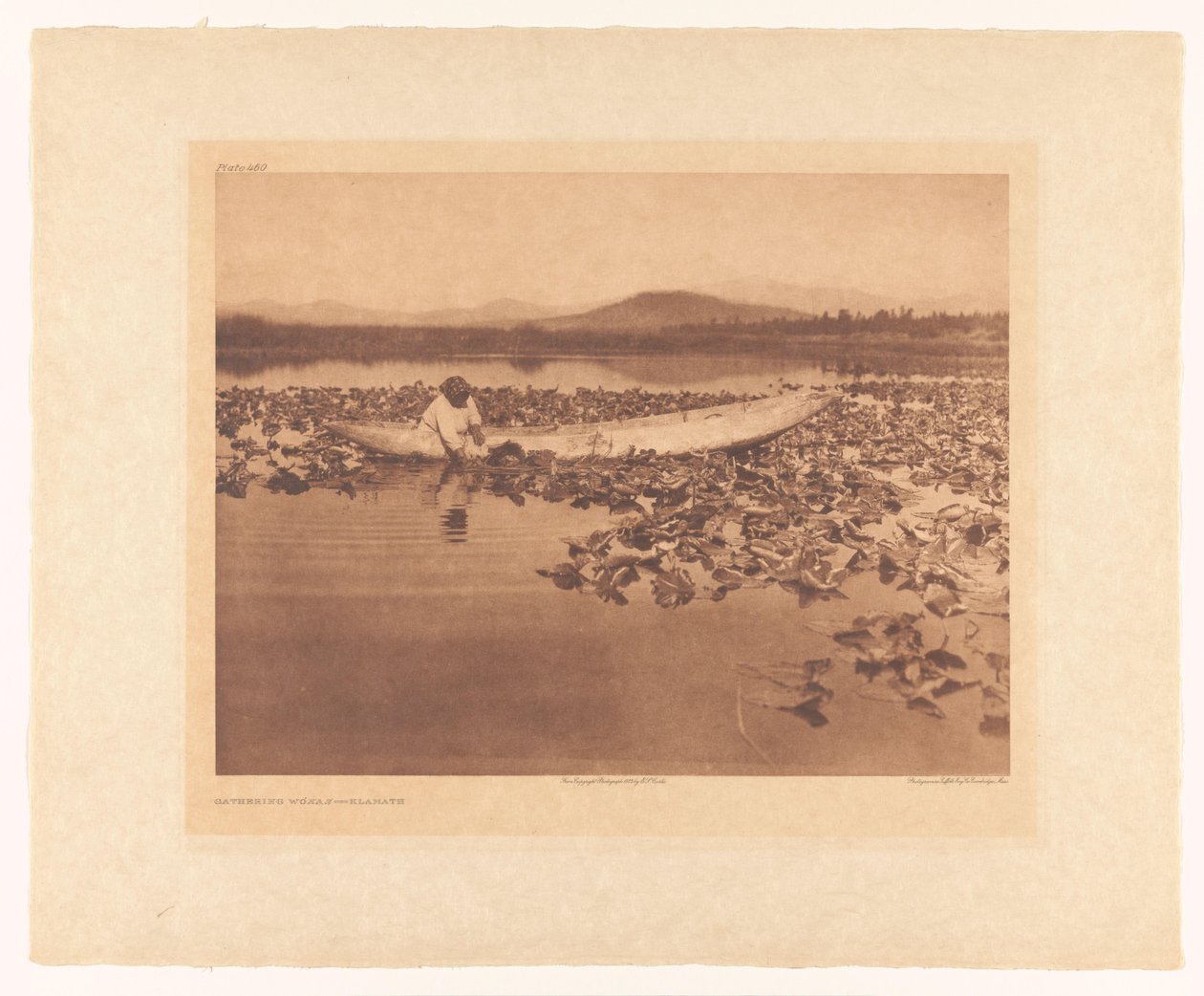 Wokák gyűjtése – Klamath alkotó: Edward Sheriff Curtis
