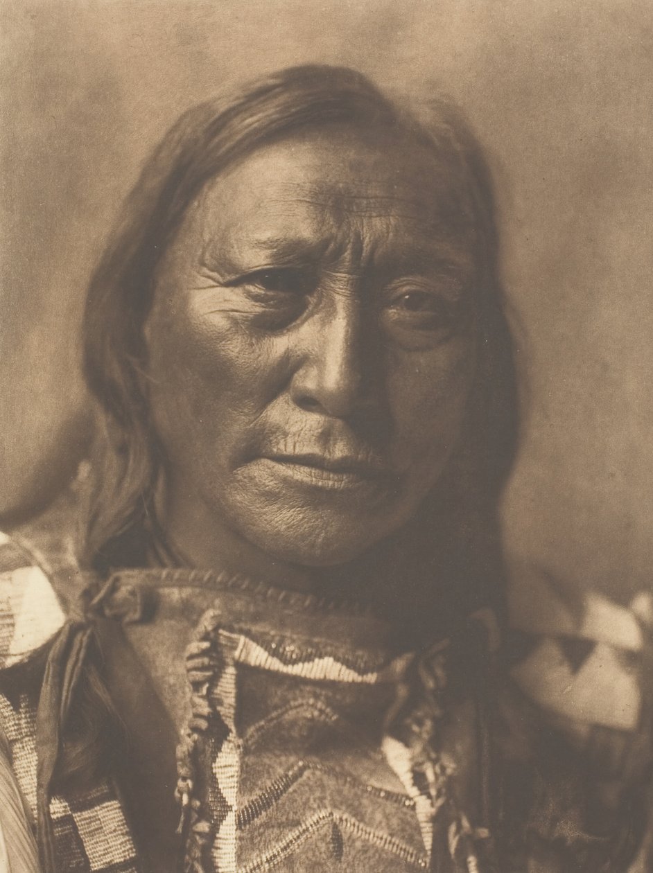 Üreges szarv medve, 1907. alkotó: Edward Sheriff Curtis