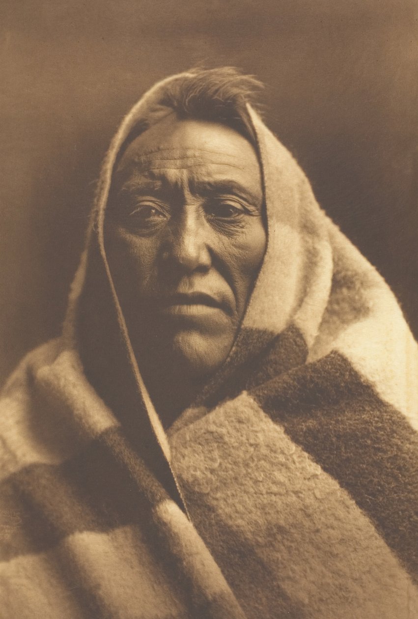 Középborjú – Piegan, 1900. alkotó: Edward Sheriff Curtis