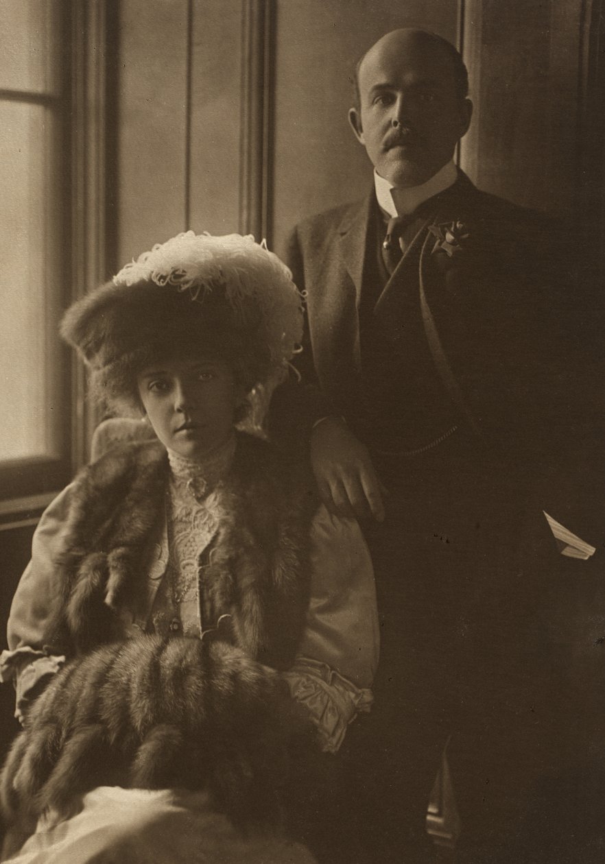 Nicholas és Alice Roosevelt Longworth alkotó: Edward Sheriff Curtis
