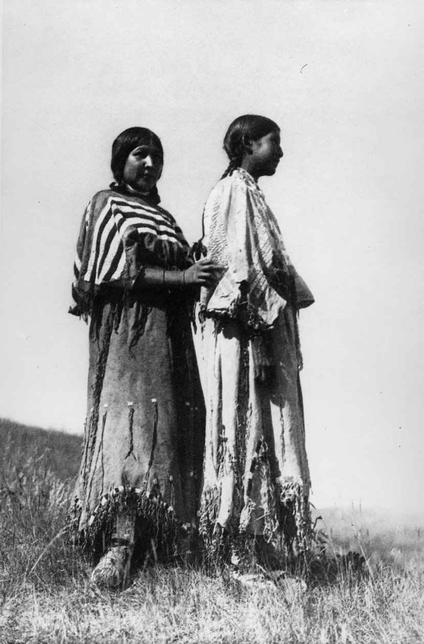 Piegan Girls alkotó: Edward Sheriff Curtis