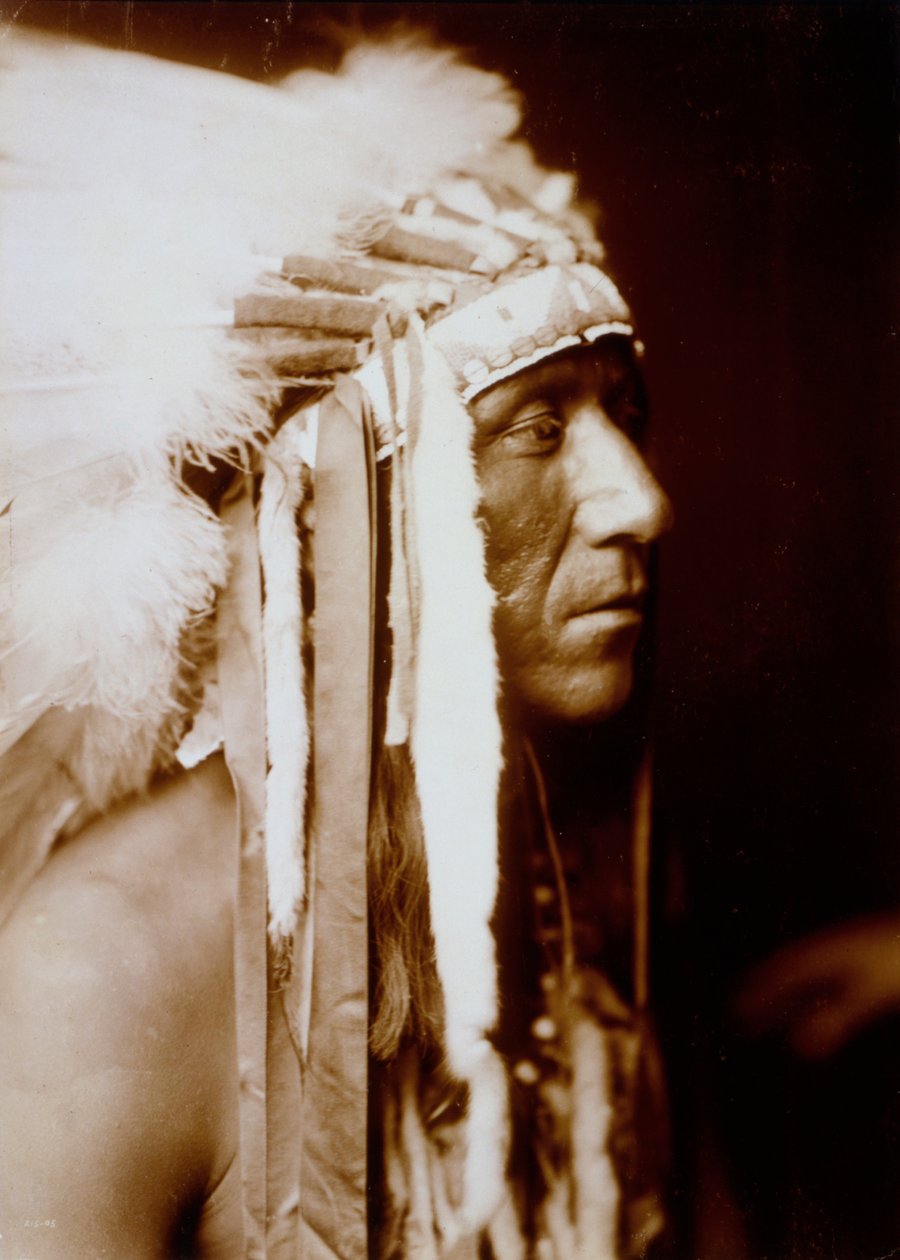 Pretty Paint, Edward S. Curtis alkotó: Edward Sheriff Curtis