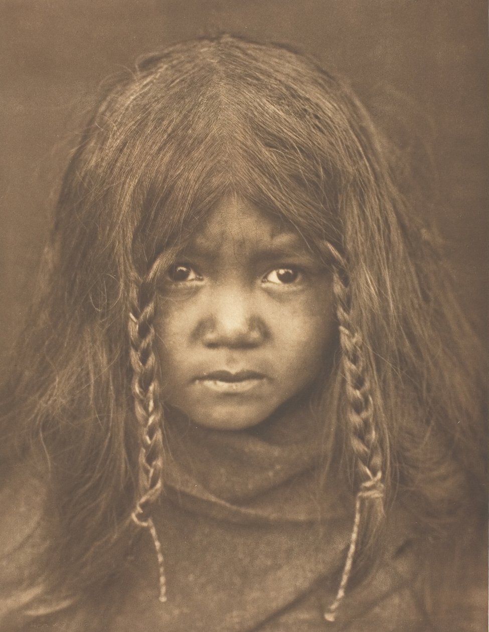 Quilcene fiú, 1912. alkotó: Edward Sheriff Curtis