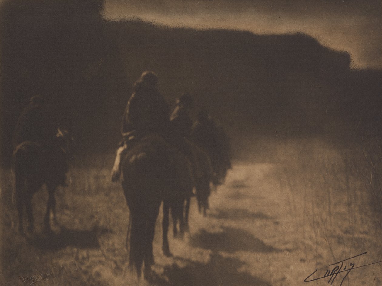Az eltűnő nép (navajo) alkotó: Edward Sheriff Curtis