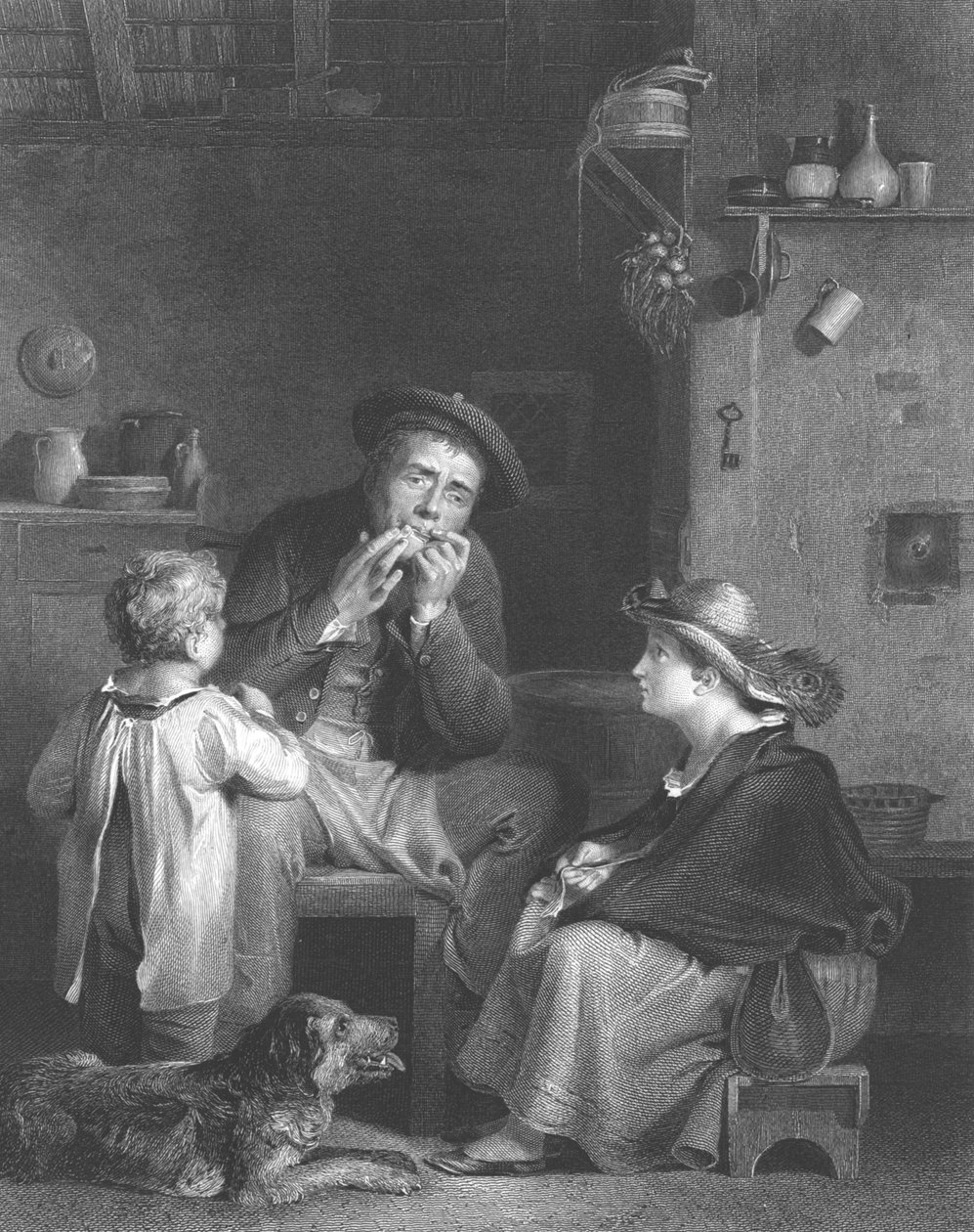 A zsidó hárfa, 1808 alkotó: Edward Smith