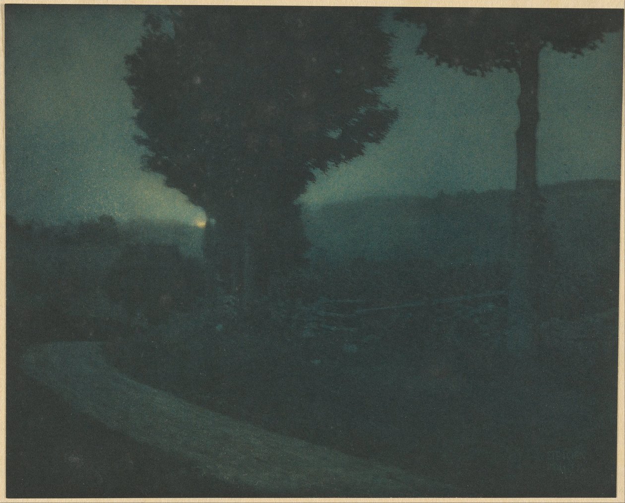 Út a völgybe - Holdkelte alkotó: Edward Steichen