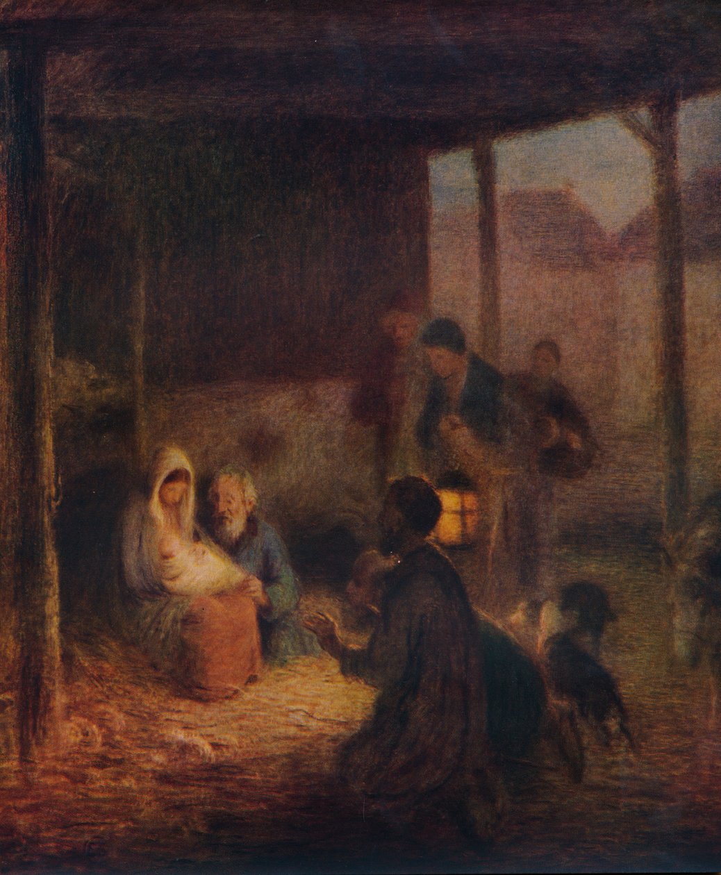 Nem volt szoba a fogadóban, 1935 alkotó: William Edward Stott