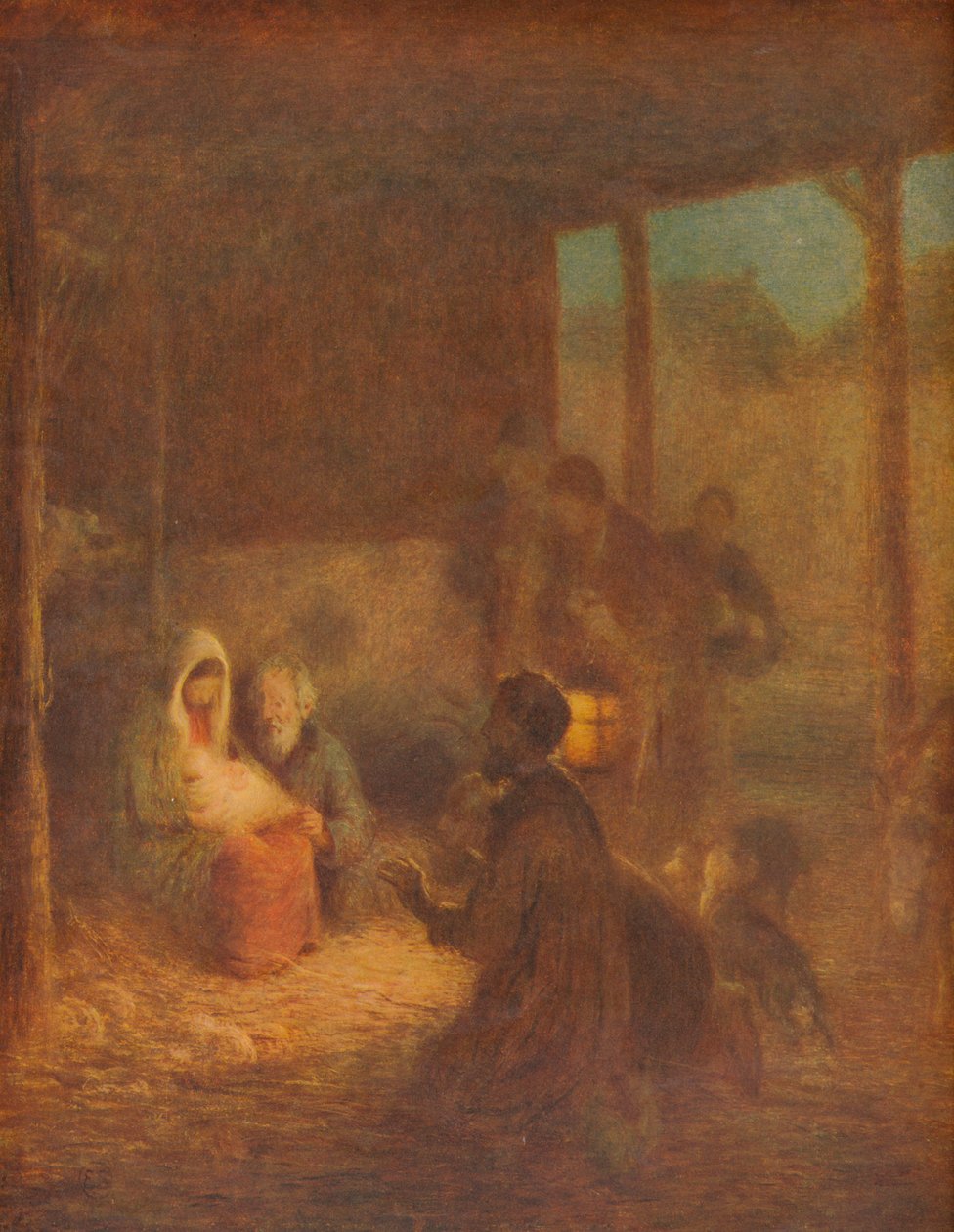 Nem volt szoba a fogadóban, c1910, 1911 alkotó: William Edward Stott