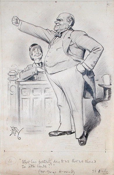 George Harwood (1845-1912) (ceruza papíron) alkotó: Edward Tennyson Reed