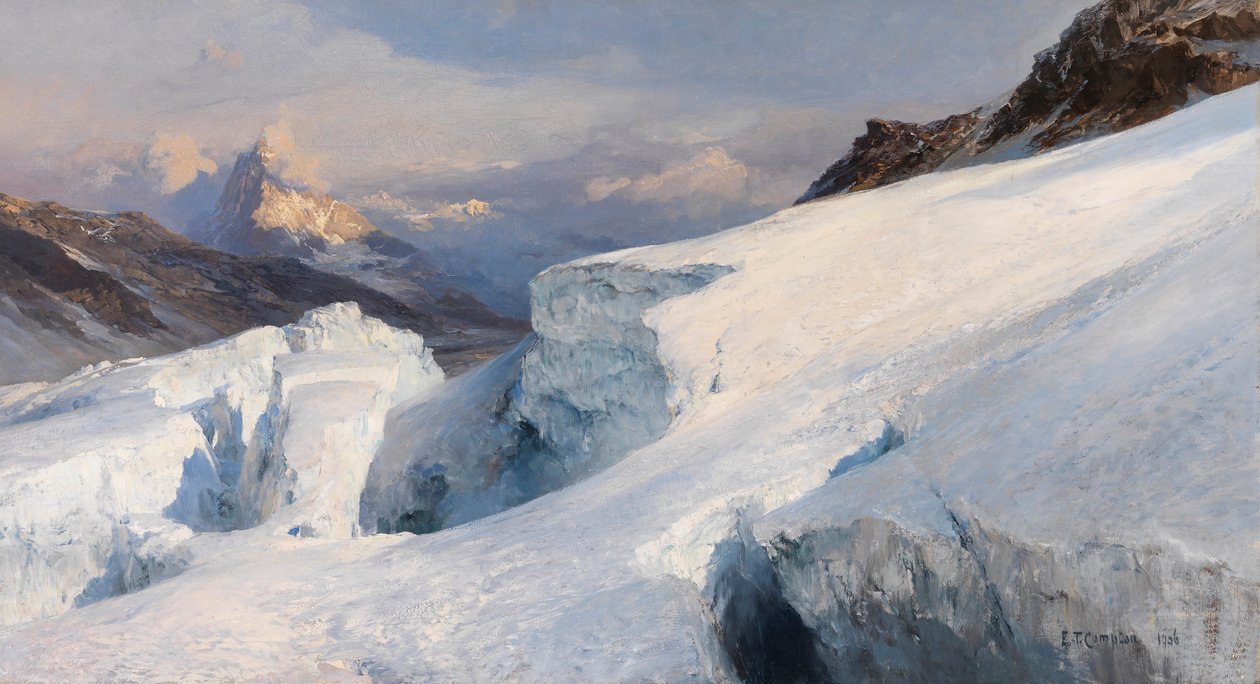 Gleccserfennsík, 1906. alkotó: Edward Theodore Compton