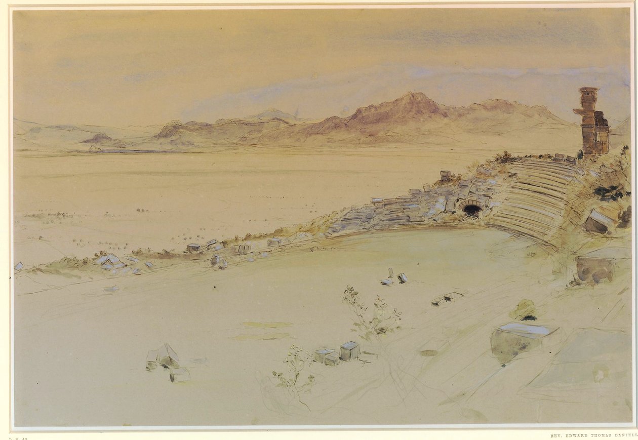 Cibyra stadionja alkotó: Edward Thomas Daniell