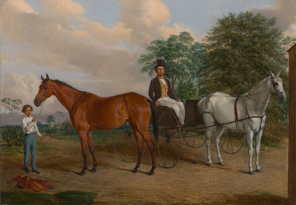 Önarckép alkotó: Edward Troye
