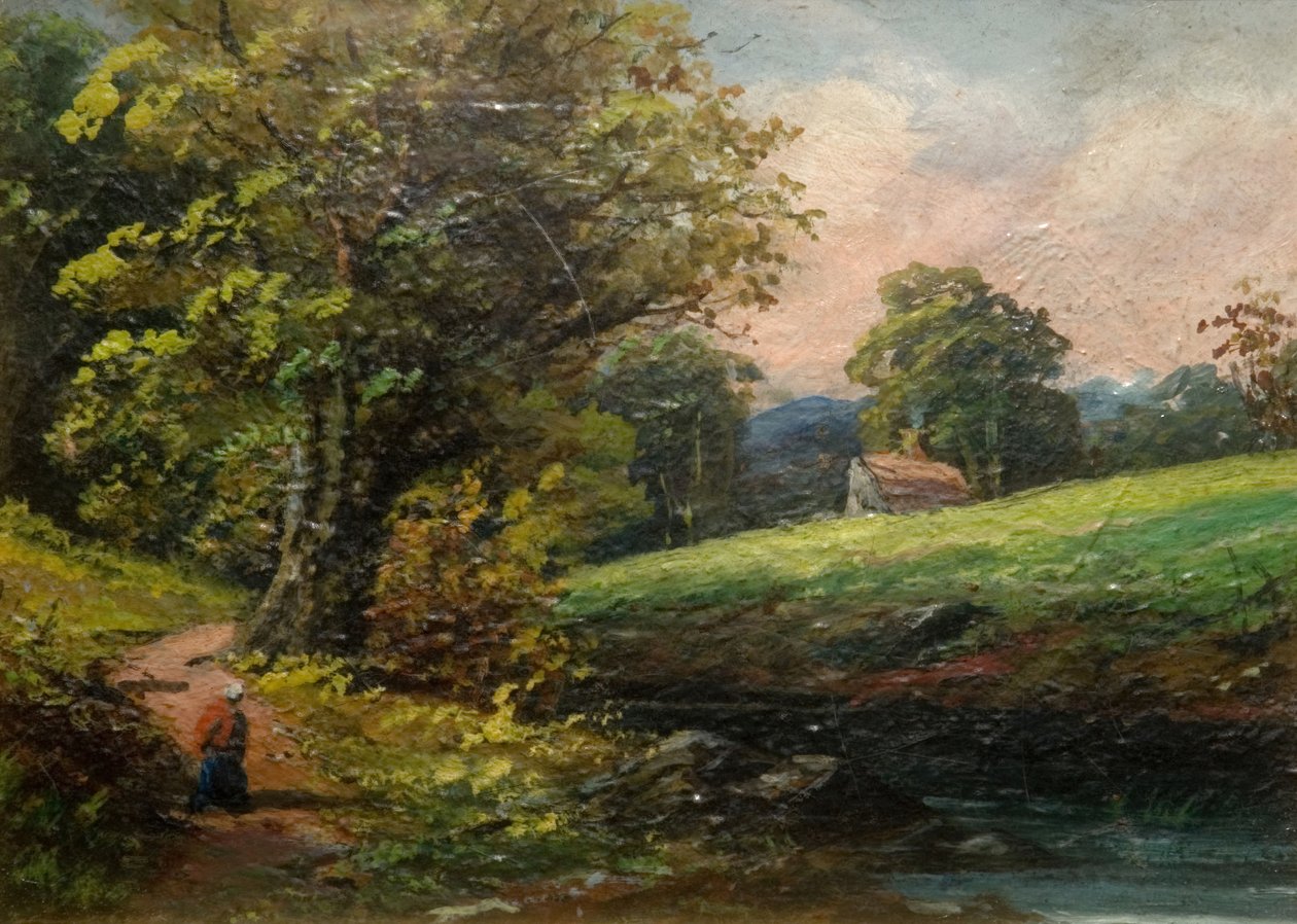 A Dingles Sarehole közelében, 19. század. alkotó: Edward Wilden