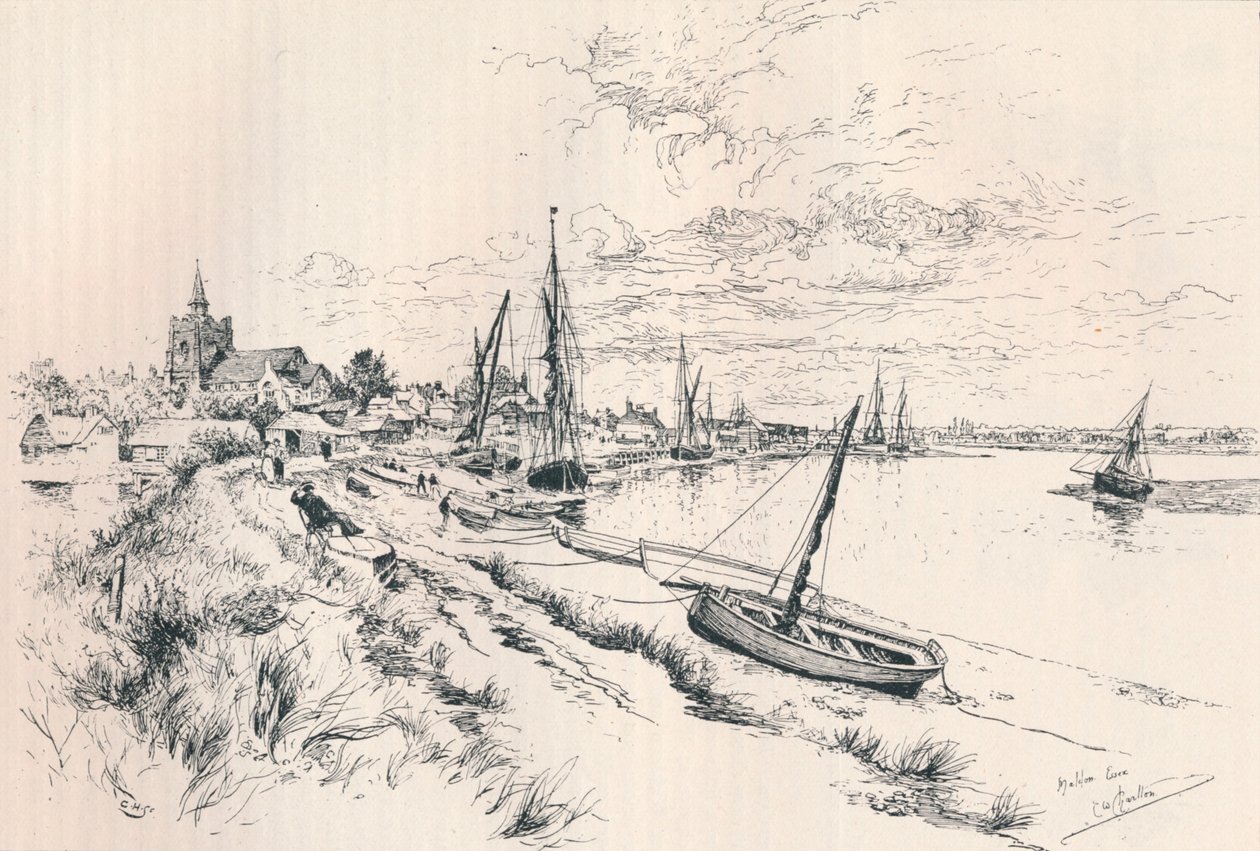Maldon, Essex, 1879-1898, 1898 alkotó: Edward William Charlton