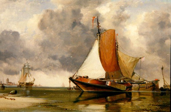 Holland bárka alkotó: Edward William Cooke