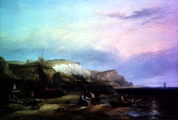 Dutch Pincks Kirakod a fogását Egmond Aan Zee-ről alkotó: Edward William Cooke