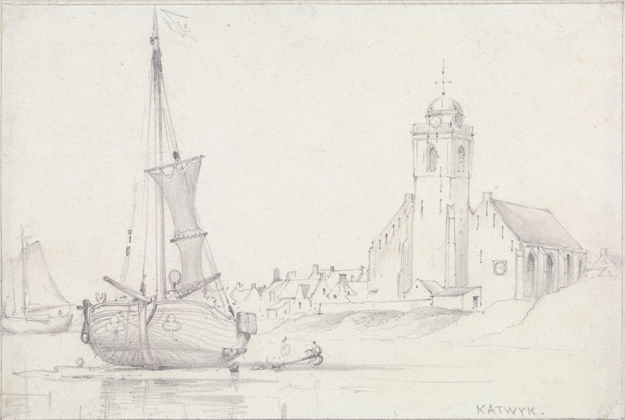 Katwyk alkotó: Edward William Cooke
