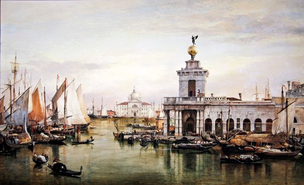 Velence (olaj, vászon) alkotó: Edward William Cooke