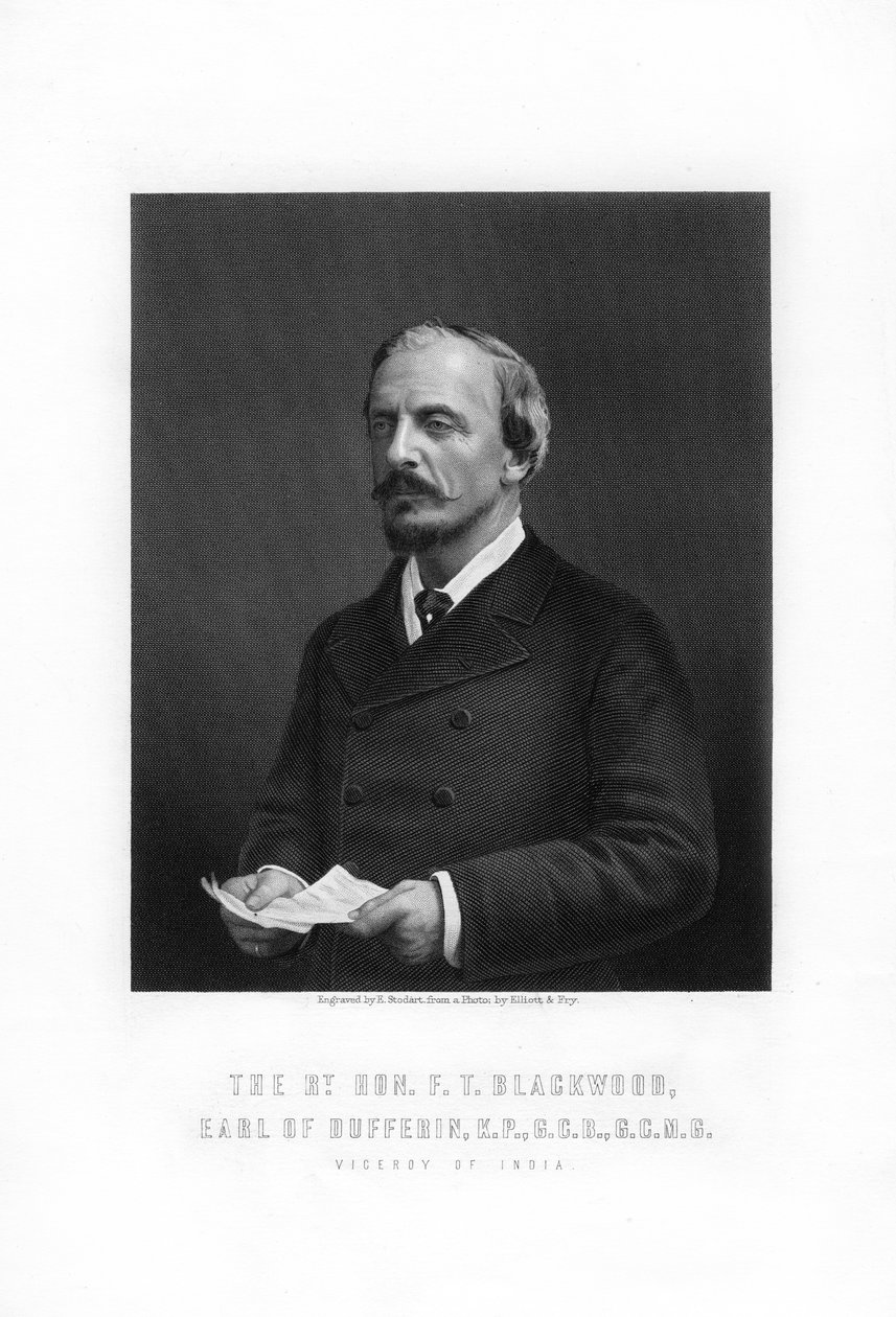 Frederick Temple Blackwood, Dufferin grófja, brit köztisztviselő, 1893. alkotó: Edward William Stodart