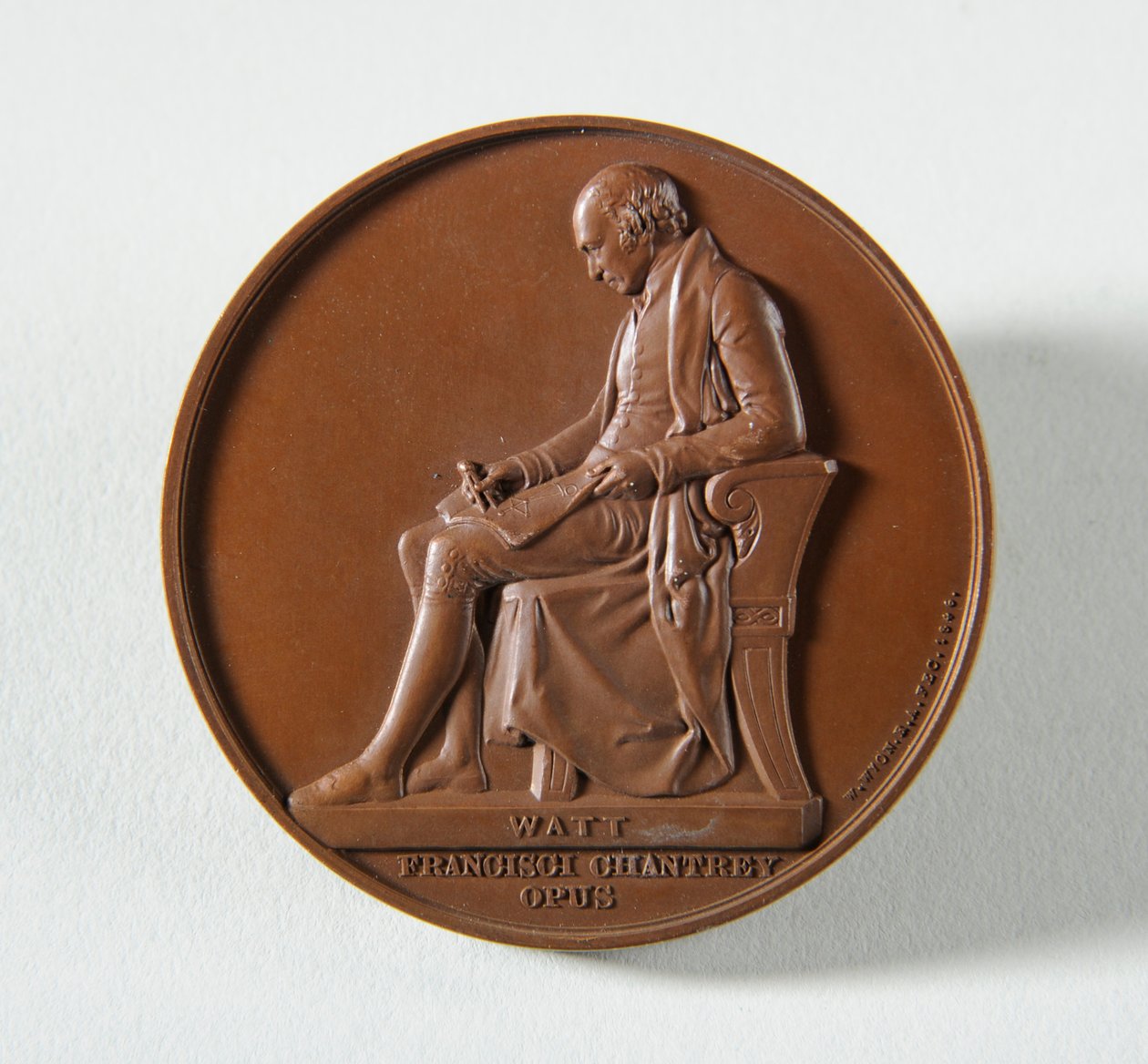 Érem Francis Chantreynek alkotó: Edward William Wyon
