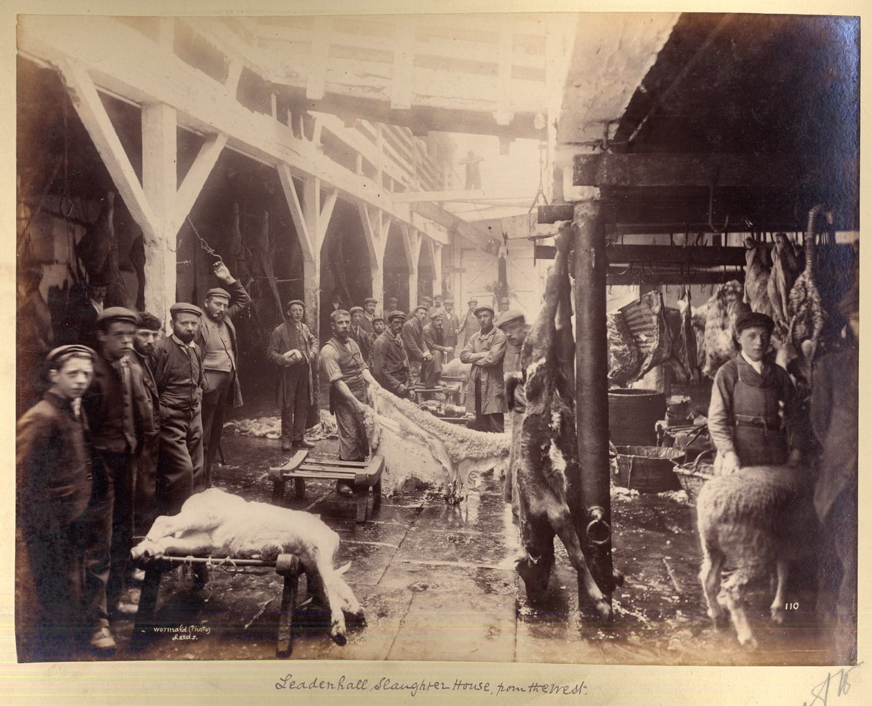 Leadenhall Vágóhíd, Nyugatról alkotó: Edward Wormald