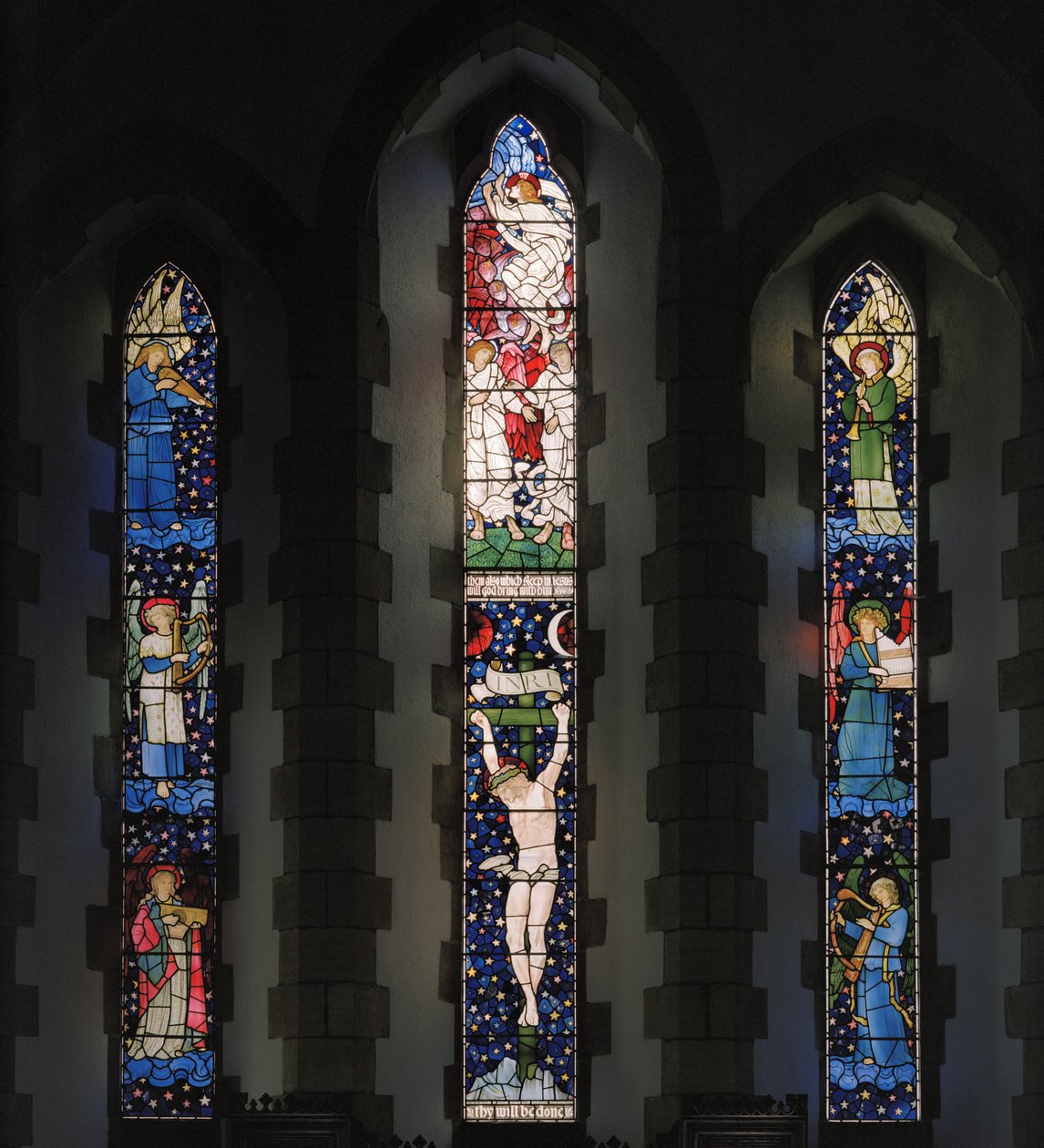 Keleti ablak, 1881 (ólomüveg) alkotó: Edward and Morris Burne Jones