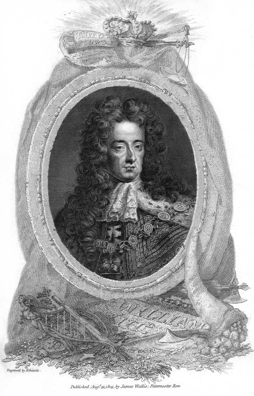 III. Vilmos, Anglia, Skócia és Írország királya, 1805. alkotó: Edwards