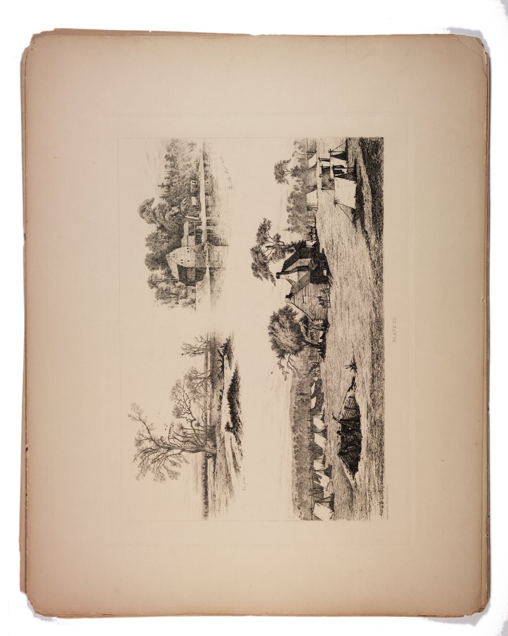 Őrségben a folyóparton, 1876 alkotó: Edwin Austin Forbes