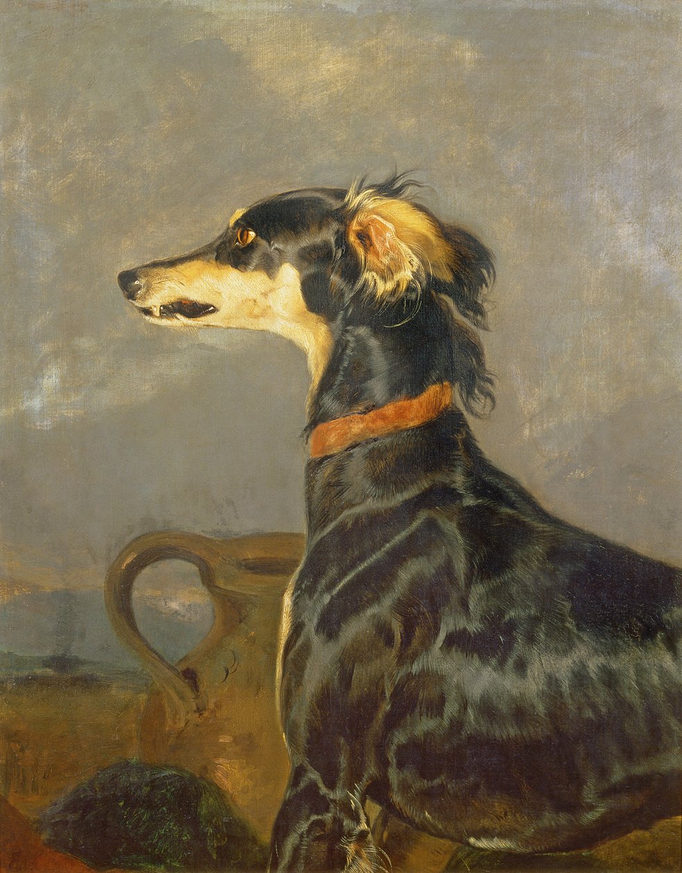 Viktória királynő kedvenc kutyája, Eos alkotó: Edwin Landseer