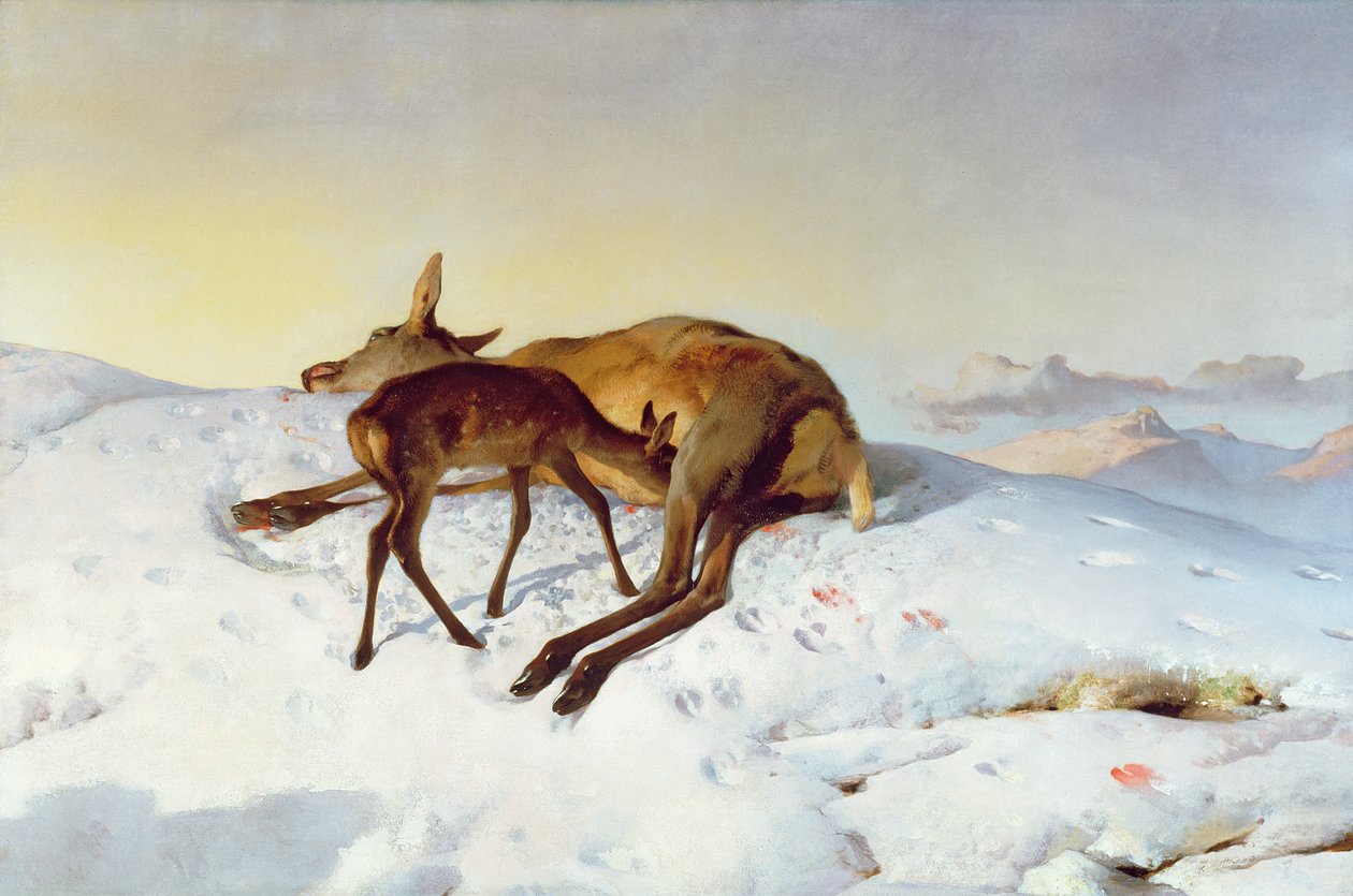 A véletlenszerű lövés alkotó: Edwin Landseer