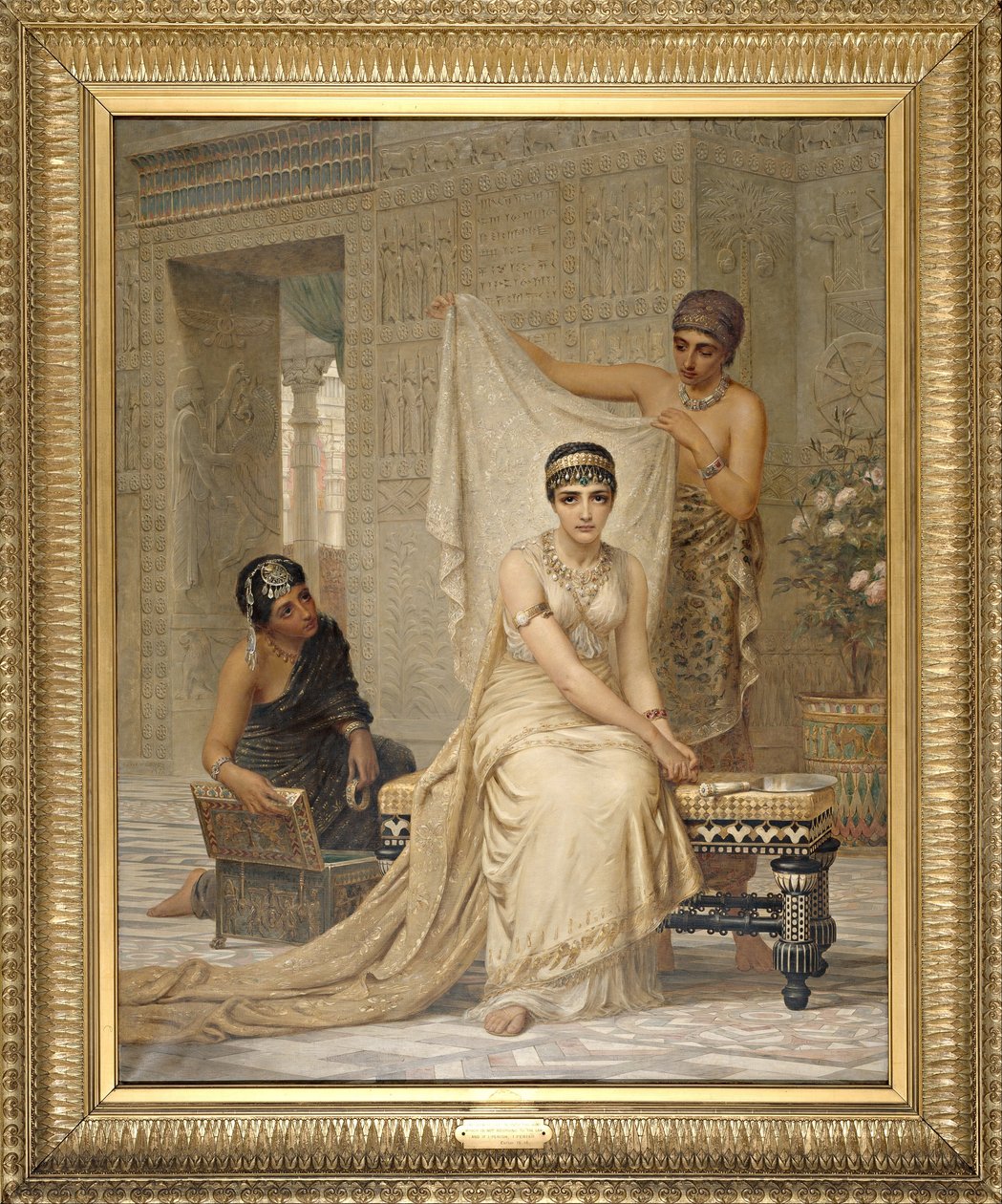 Eszter királyné alkotó: Edwin Longsden Long