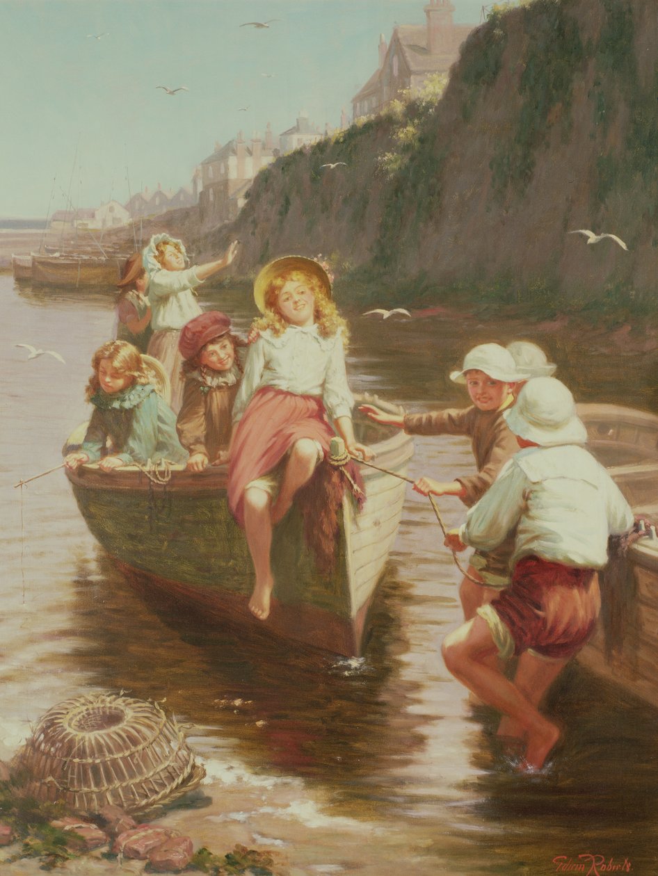 A Csónakázó Party alkotó: Edwin Thomas Roberts