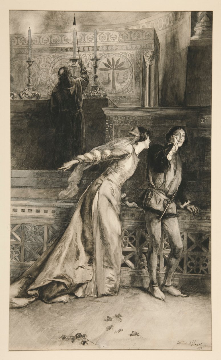Beatrice: alkotó: Edwin Austin Abbey