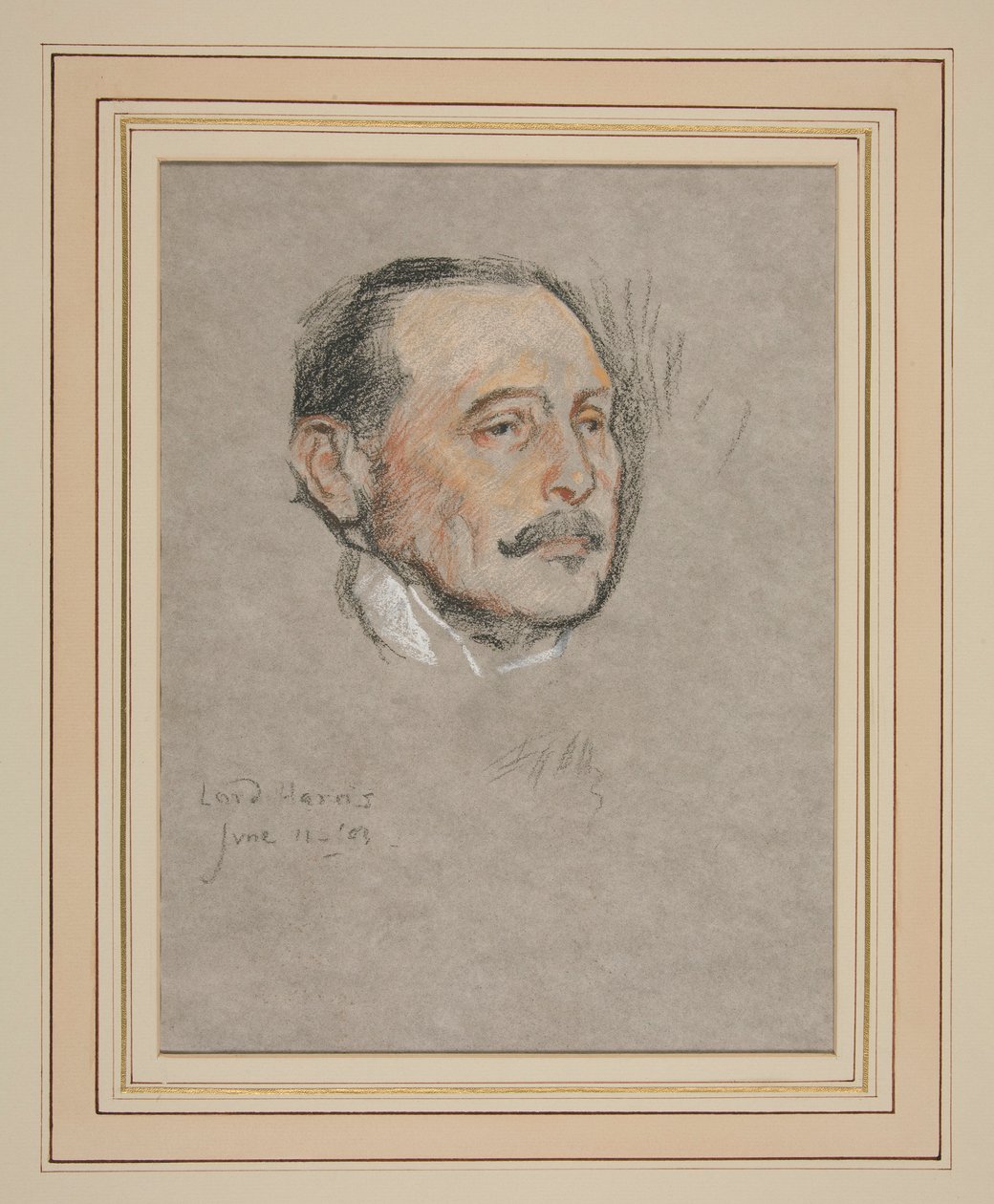 VII. Edward koronázása Portré: George Canning Harris, báró alkotó: Edwin Austin Abbey
