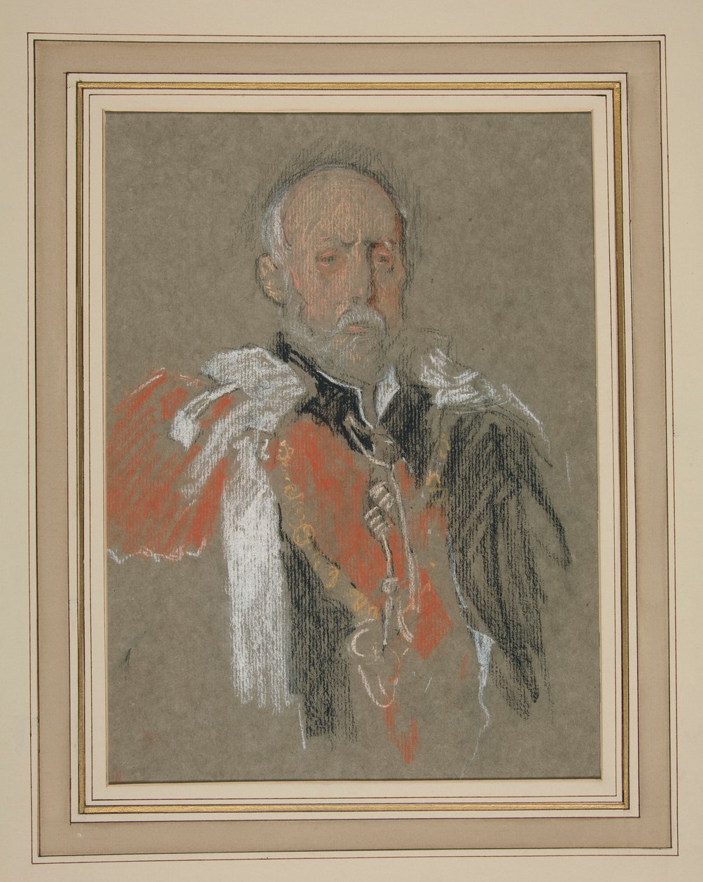 VII. Edward koronázása Portré: Christian Schleswig-Holstein hercege alkotó: Edwin Austin Abbey