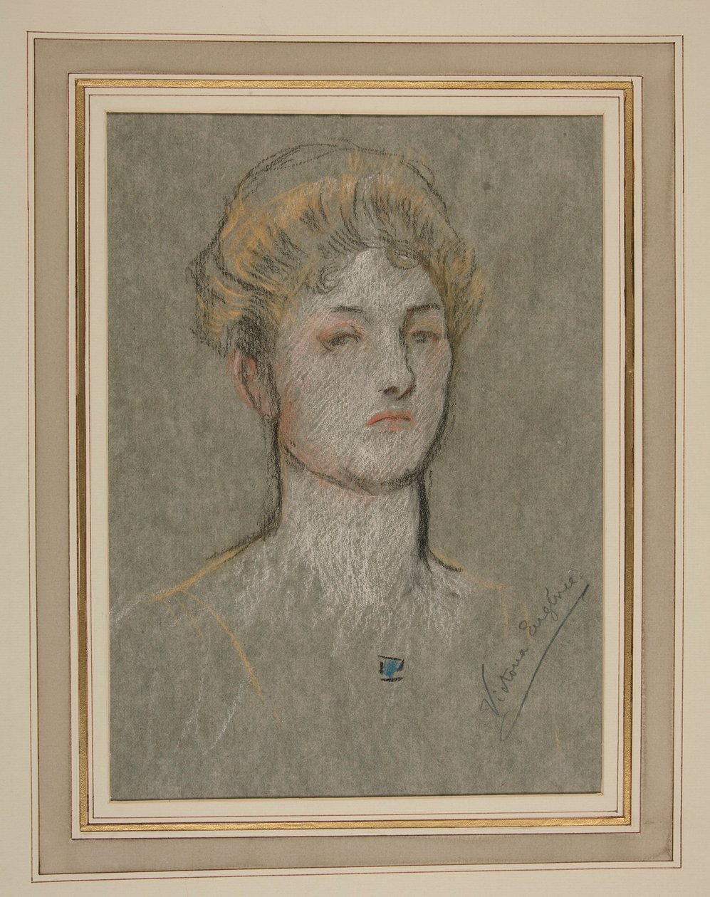 VII. Edward koronázása Portré: Victoria Eugénia battenbergi hercegnő alkotó: Edwin Austin Abbey