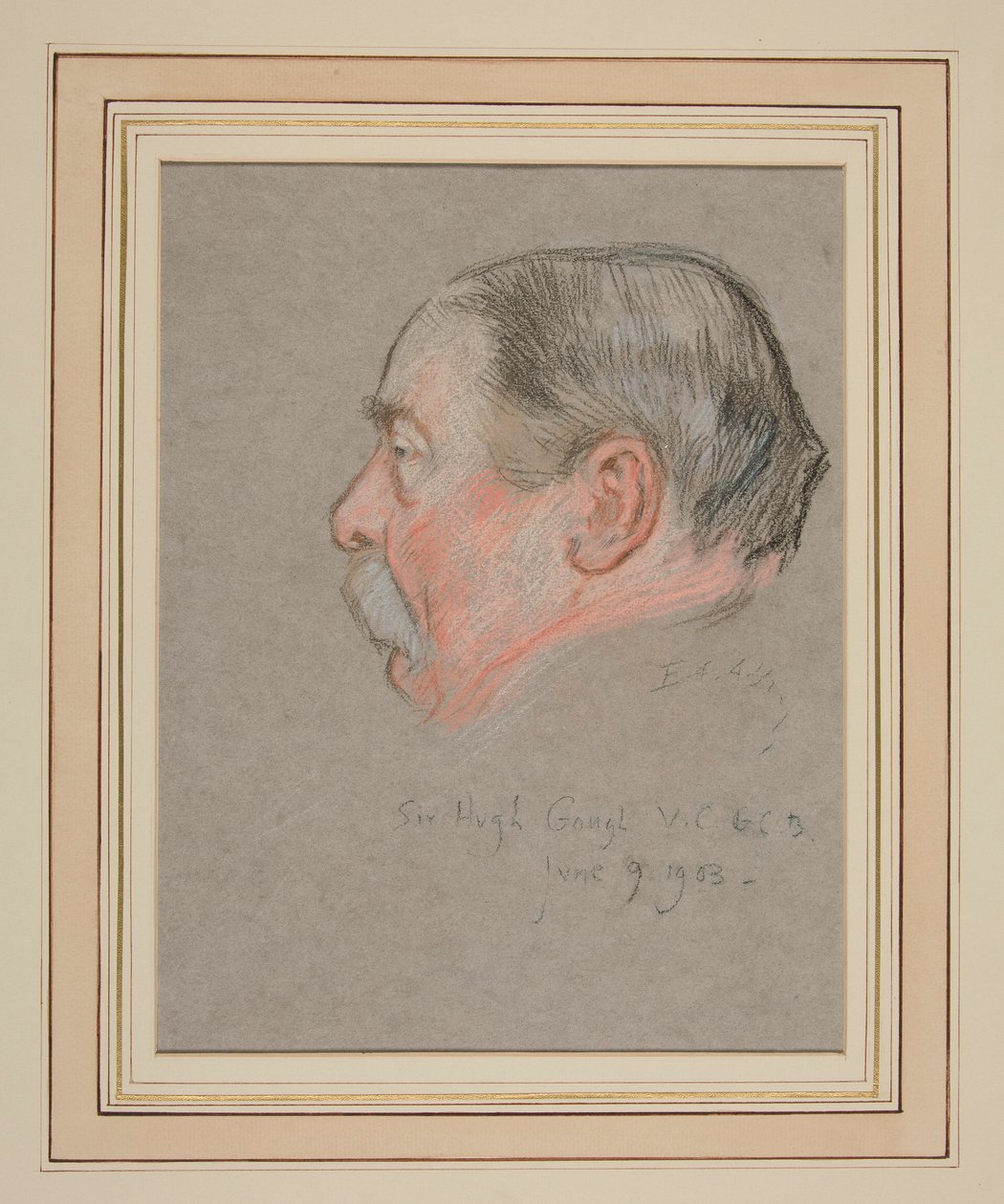 VII. Edward koronázása Portré: Sir Hugh Henry Gough alkotó: Edwin Austin Abbey