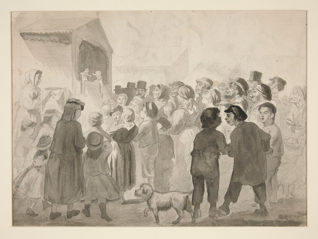 Tömegjelenet alkotó: Edwin Austin Abbey