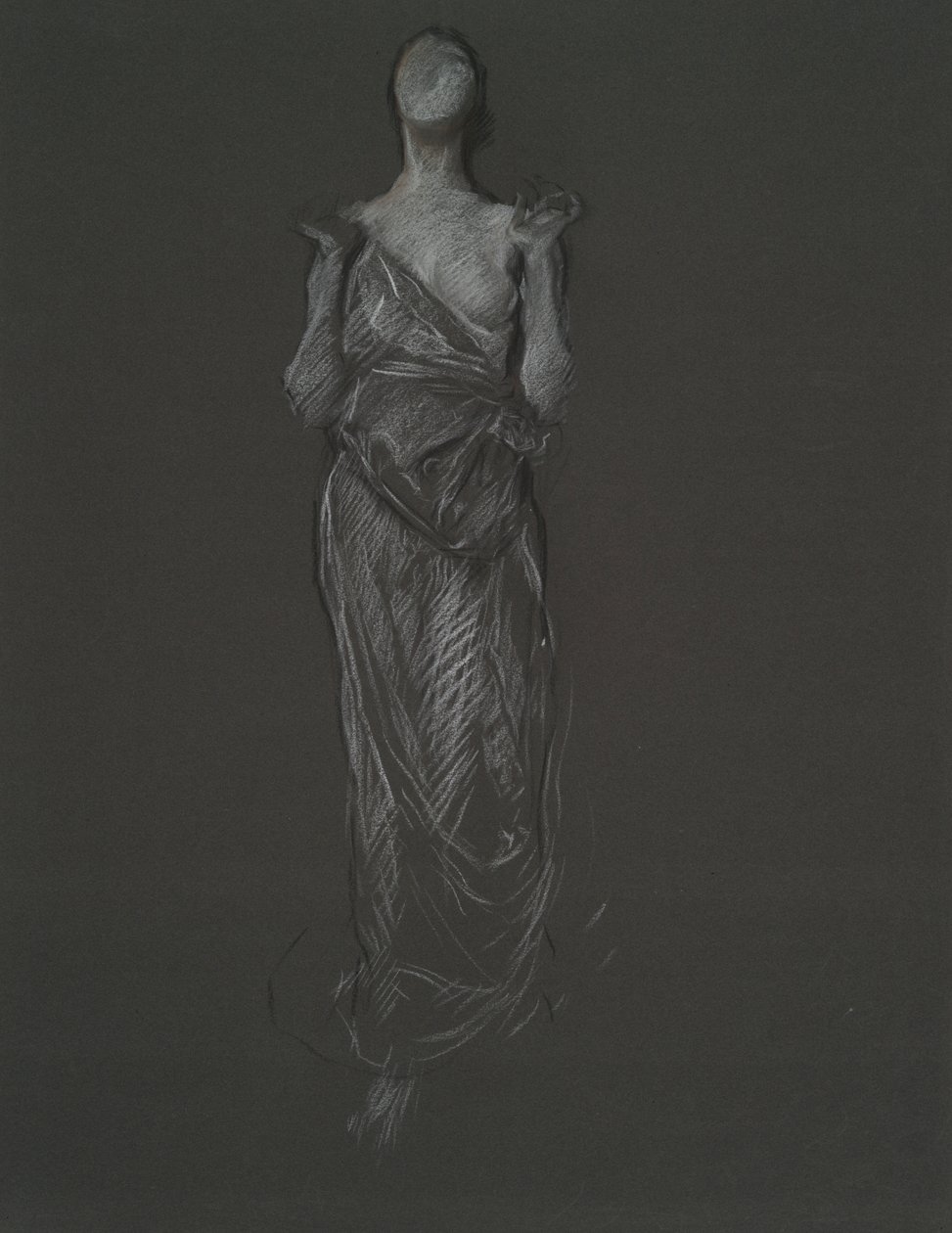 Korai alaktanulmány a alkotó: Edwin Austin Abbey