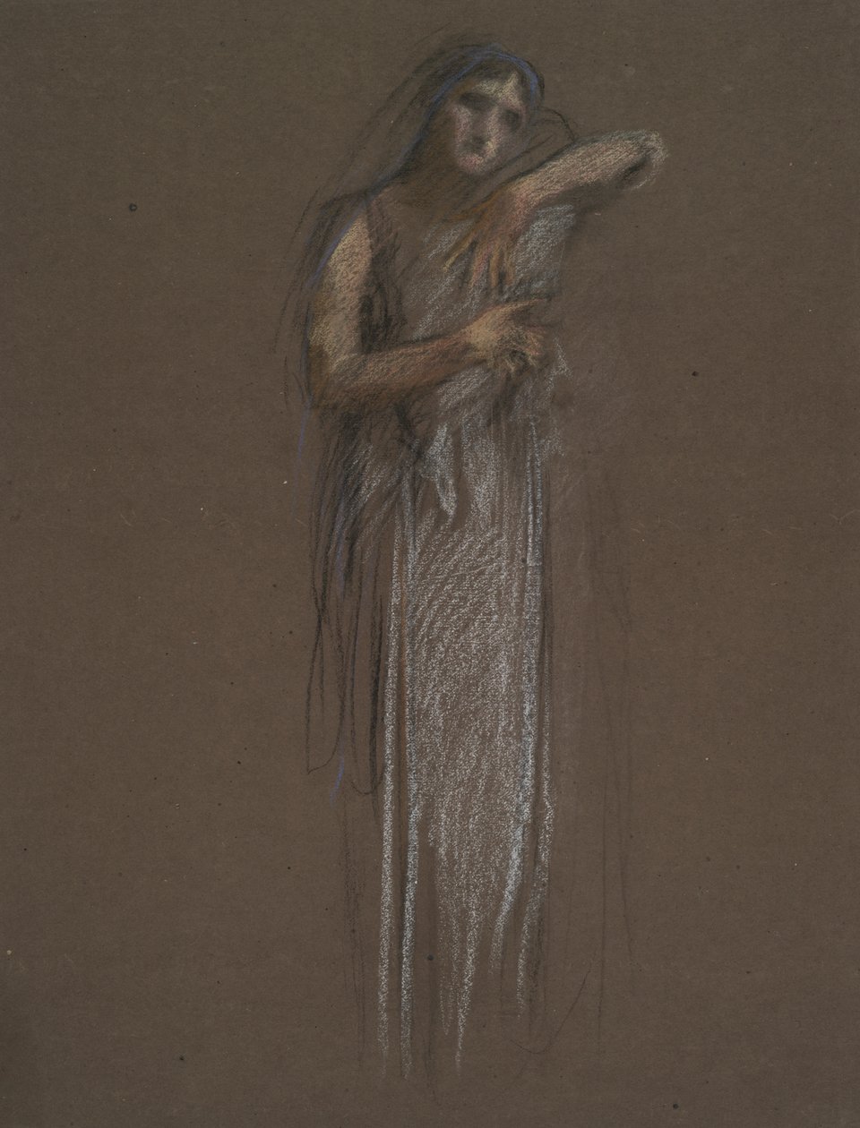 Korai tanulmány alkotó: Edwin Austin Abbey