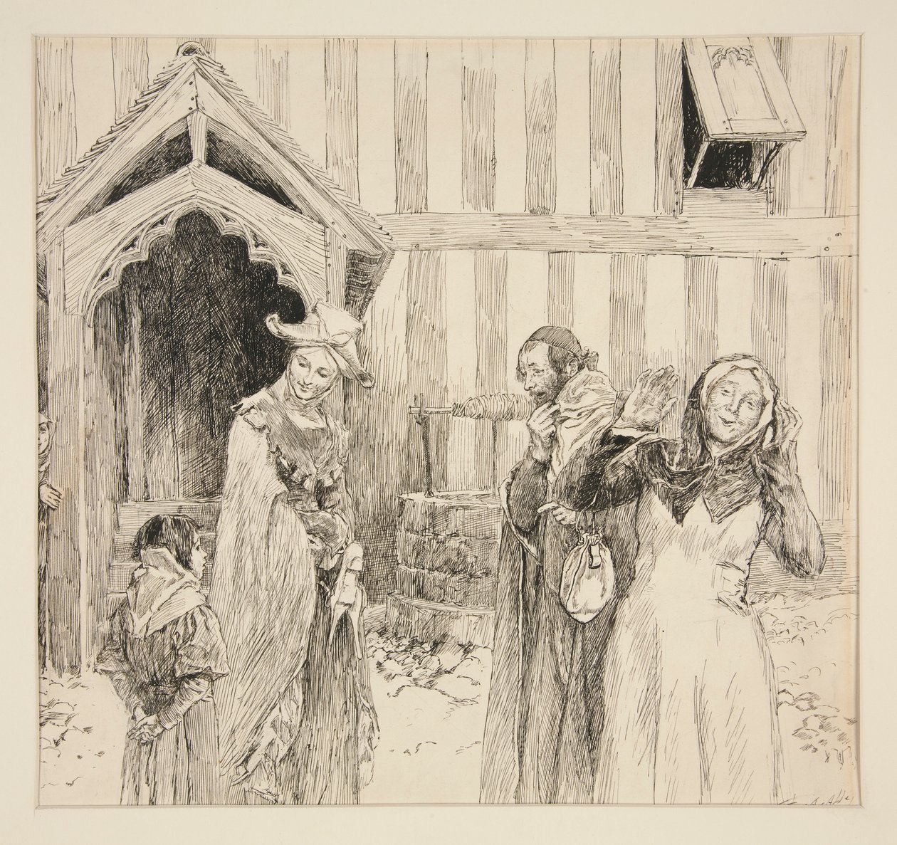 Evans: alkotó: Edwin Austin Abbey