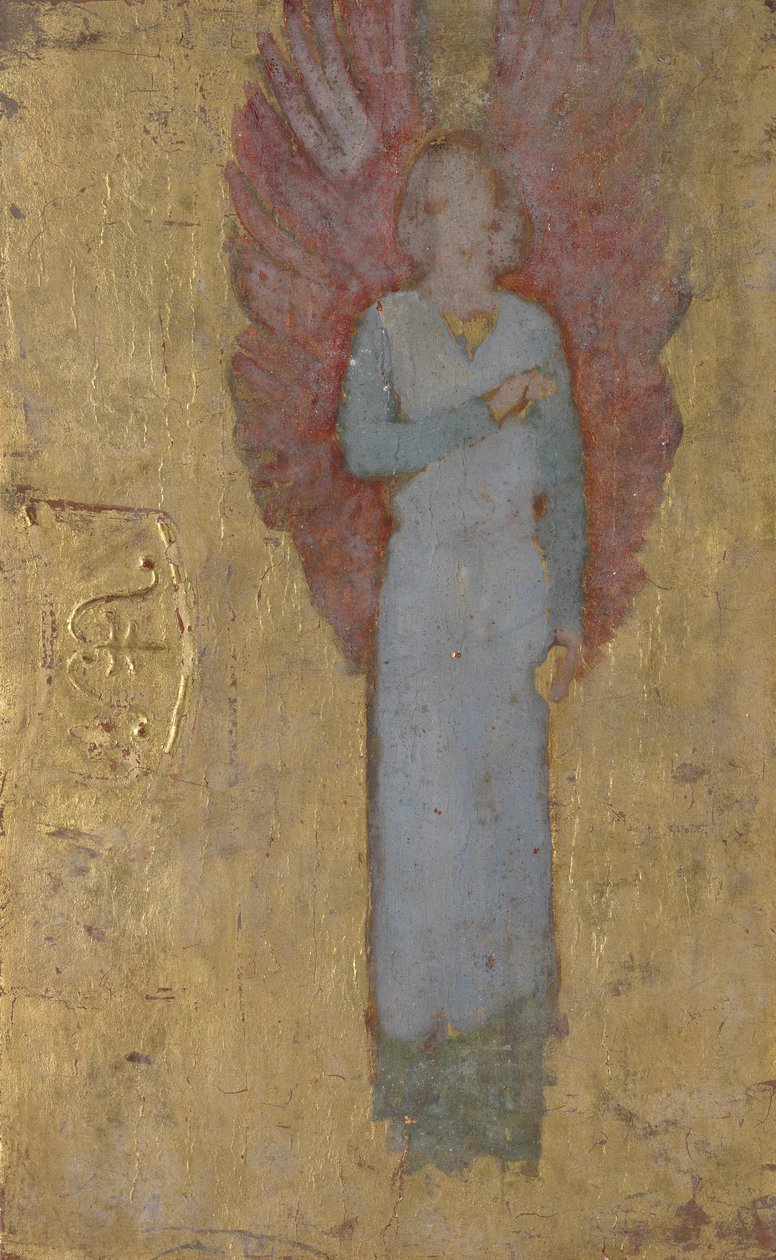 ábra Tanulmány egy angyalról alkotó: Edwin Austin Abbey