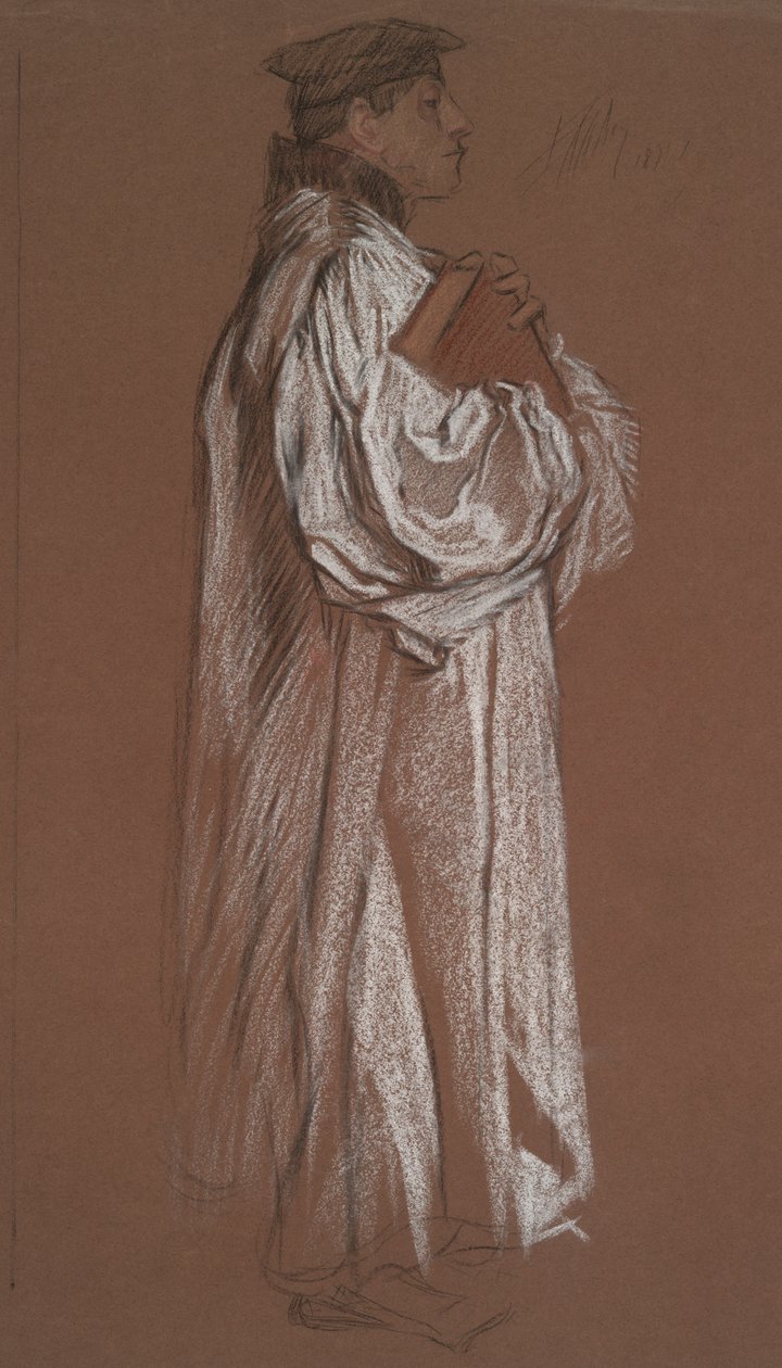 A Katalin perének figurája alkotó: Edwin Austin Abbey