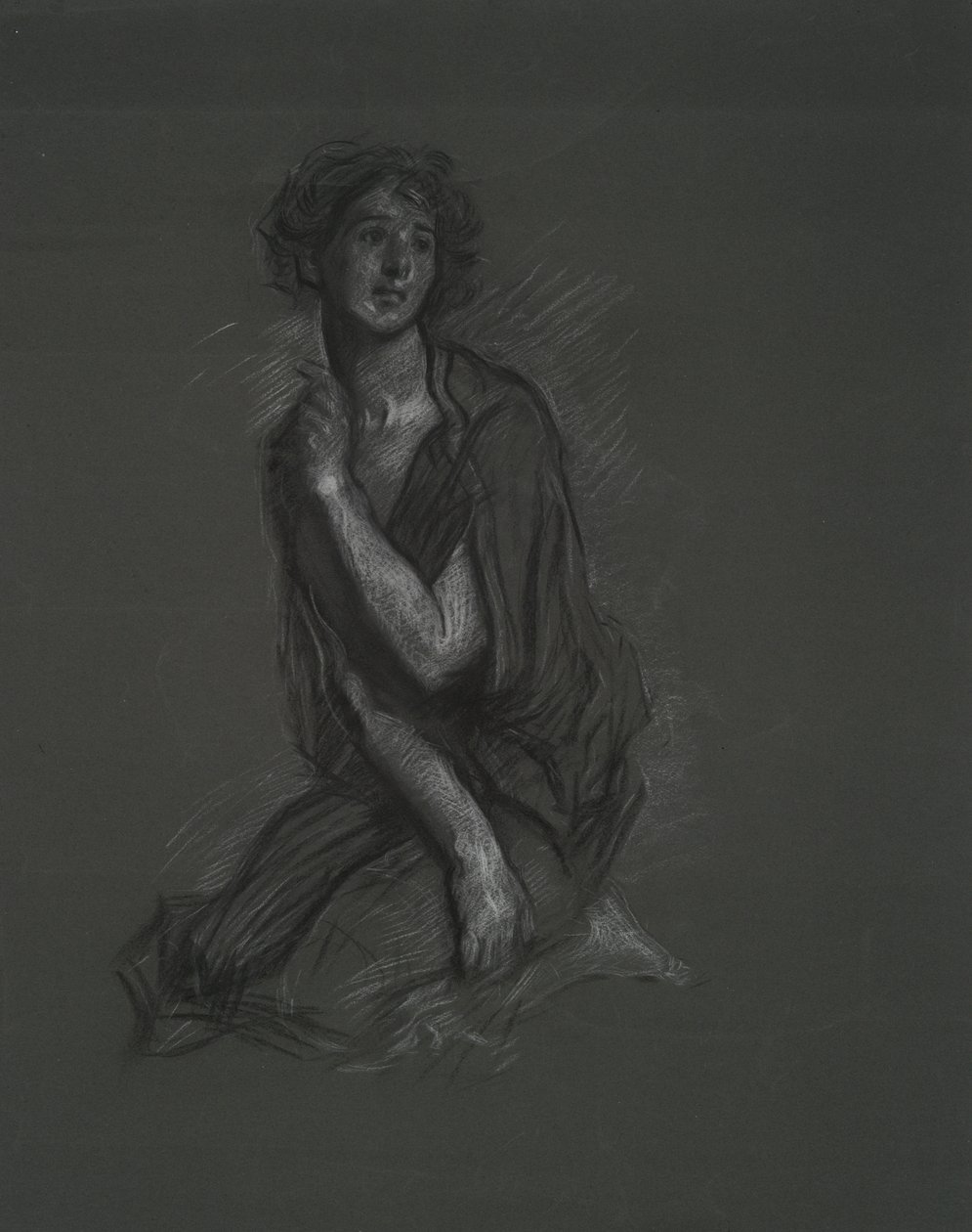 ábra tanulmány alkotó: Edwin Austin Abbey