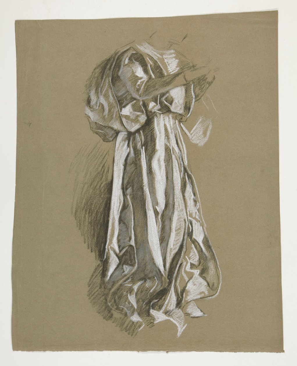 Ábratanulmány az Infant Galahadhoz, A Szent Grál küldetéséből (1901-ben elkészült, a Boston Public Library számára készült tizenöt falfestmény első sorozata) alkotó: Edwin Austin Abbey
