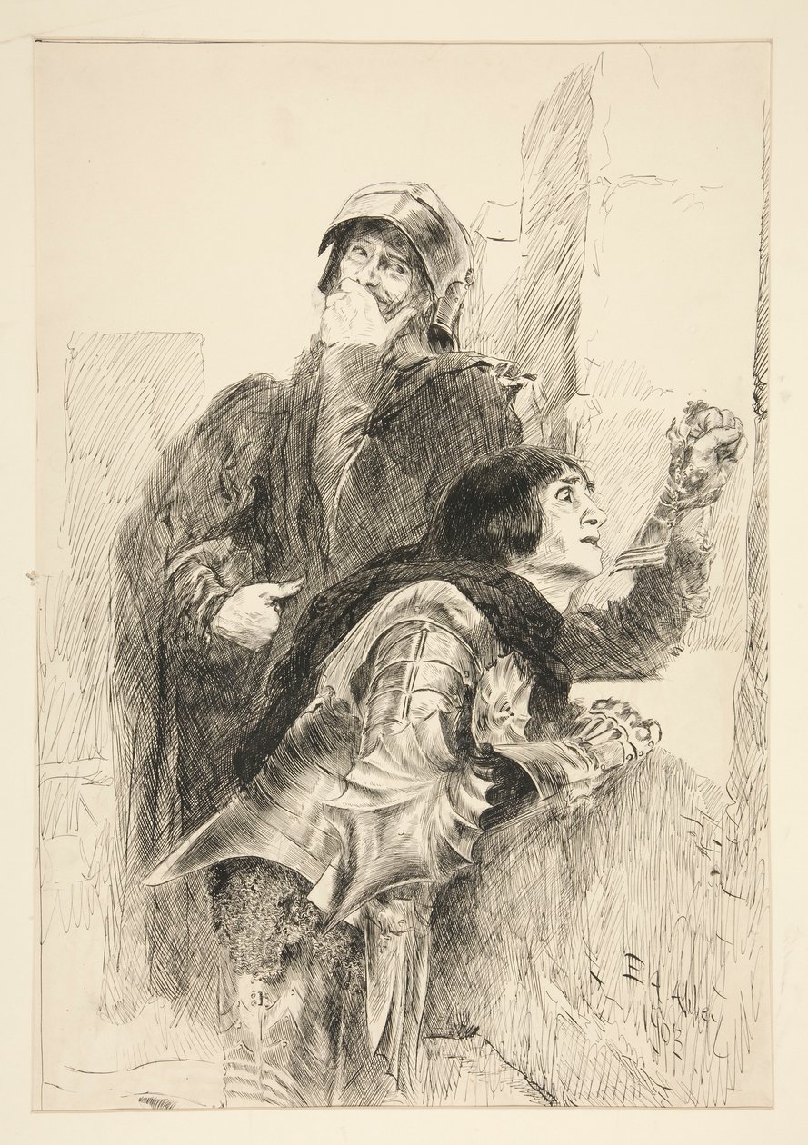 Gloster: alkotó: Edwin Austin Abbey