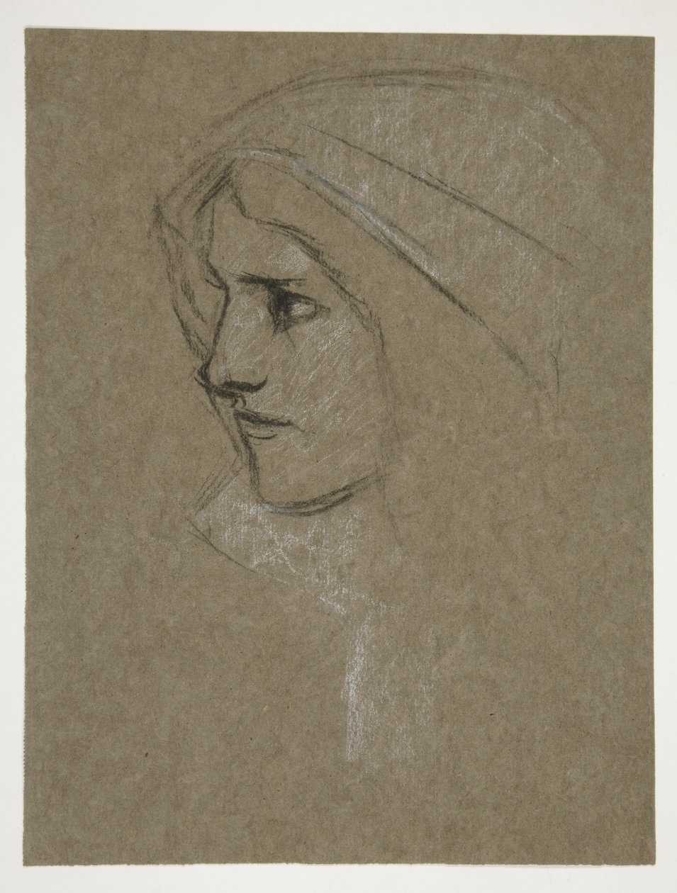A Cordelia vezetője, Lear királytól alkotó: Edwin Austin Abbey