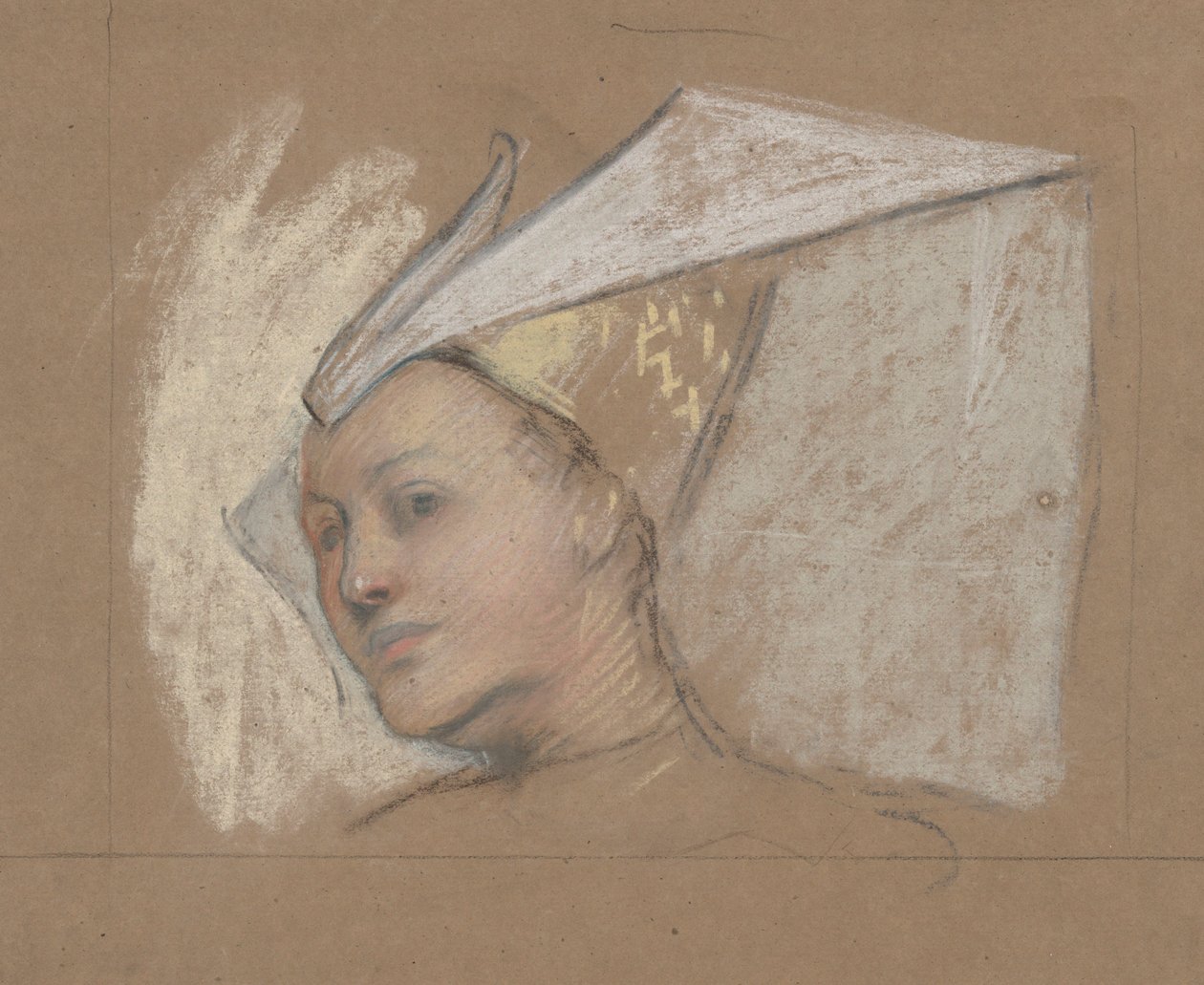 Lady Anne feje, Richard III alkotó: Edwin Austin Abbey