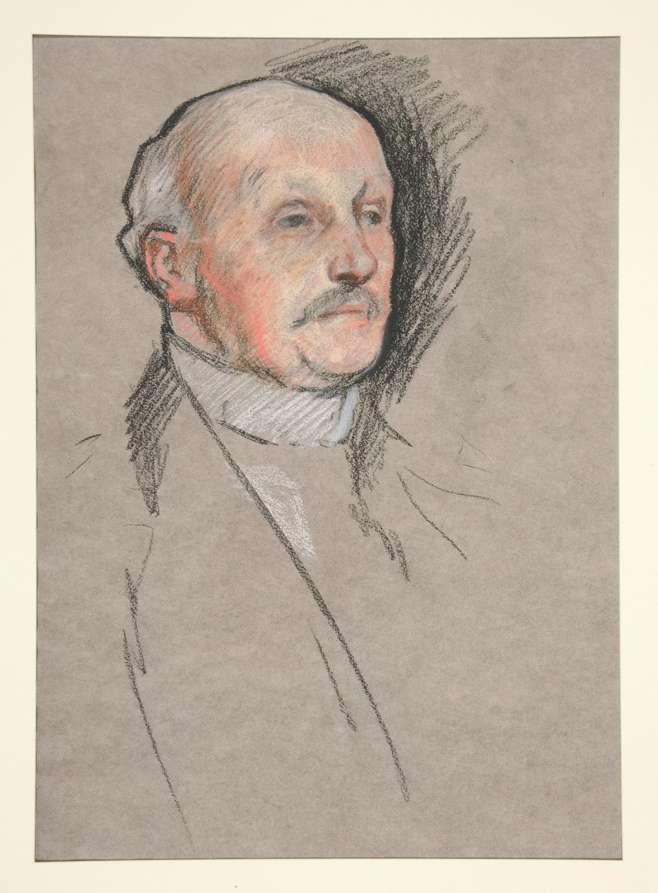 Az ember feje, koronázás alkotó: Edwin Austin Abbey
