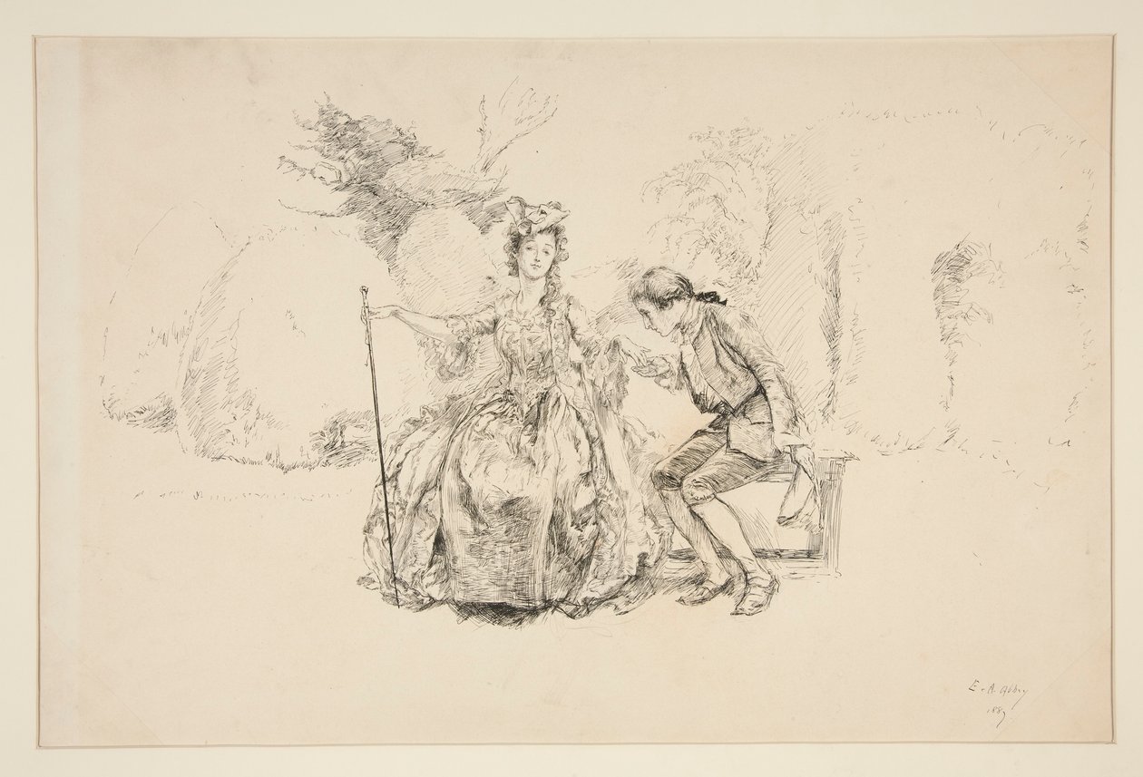 Illusztráció ehhez alkotó: Edwin Austin Abbey